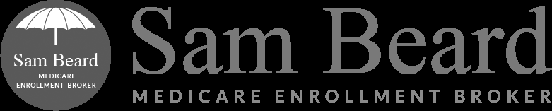 Sam Beard Insurance Logo in Greyscale